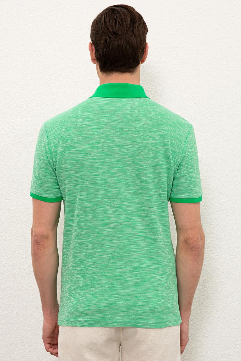 Erkek Elma Yeşili Polo Yaka Tişört - 50235394008
