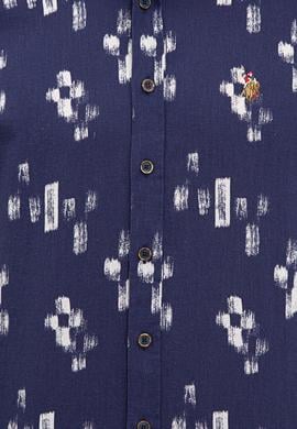 Erkek Lacivert Uzun Kollu Gömlek - 50234859013