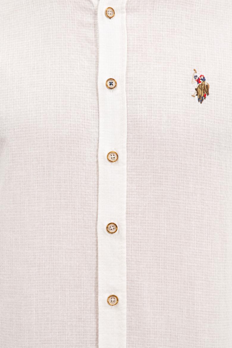 Erkek Beyaz Gömlek Uzunkol - 50232884003