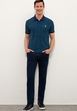 Erkek Lacivert Polo Yaka T-Shirt - 50238015010