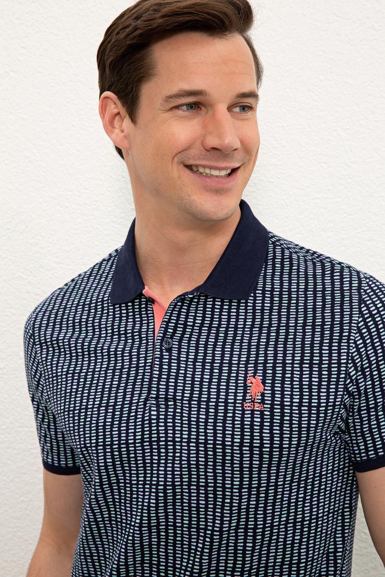 Erkek Lacivert Polo Yaka T-Shirt - 50238020009