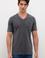 Erkek Antrasit Basic Tişört