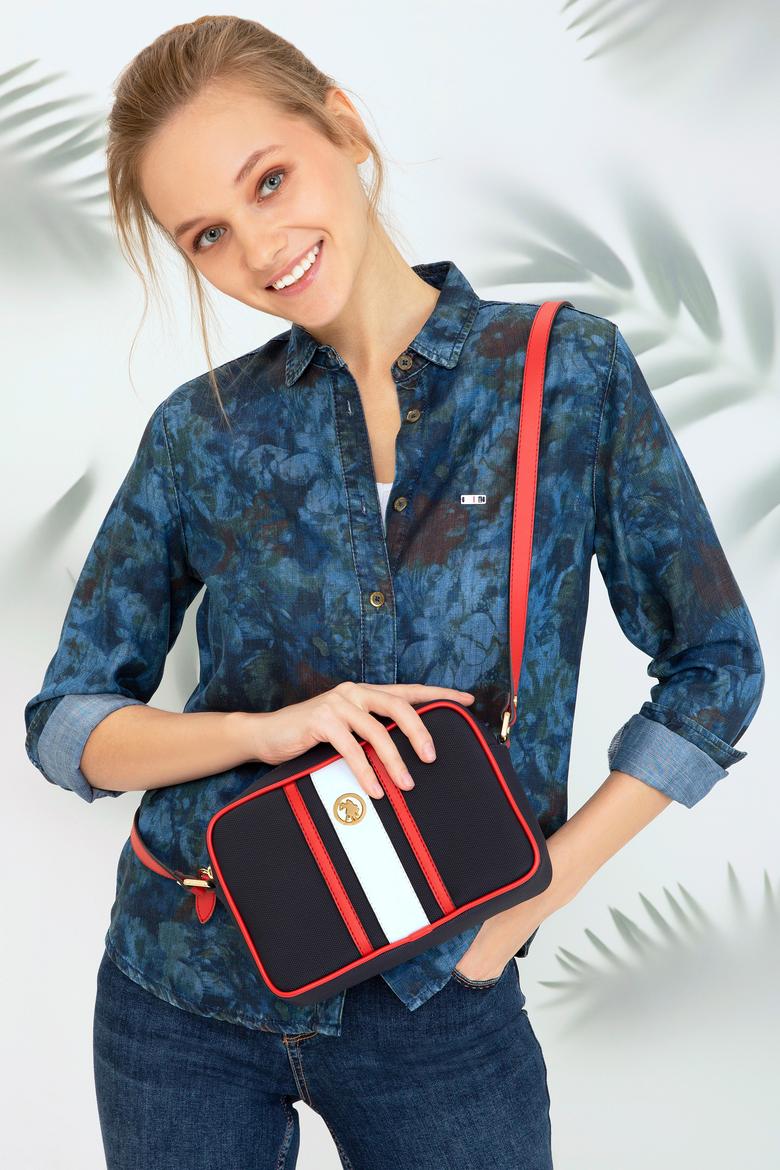 Kadın Lacivert Postacı Çantası