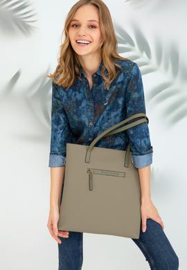 Kadın Haki Omuz Çantası - 50241319002