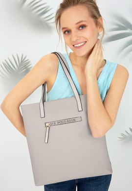 Kadın Açık Gri Omuz Çantası - 50241319004