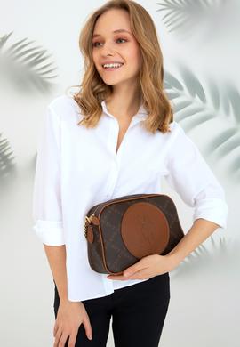 Kadın Kahverengi Postacı Çantası - 50241295003