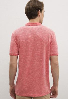 Erkek Kırmızı Basic T-Shirt - 50222487036