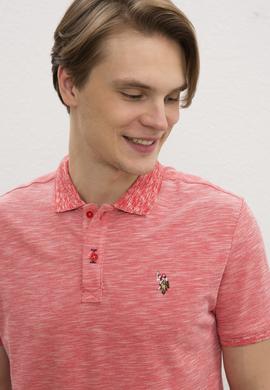 Erkek Kırmızı Basic T-Shirt - 50222487036