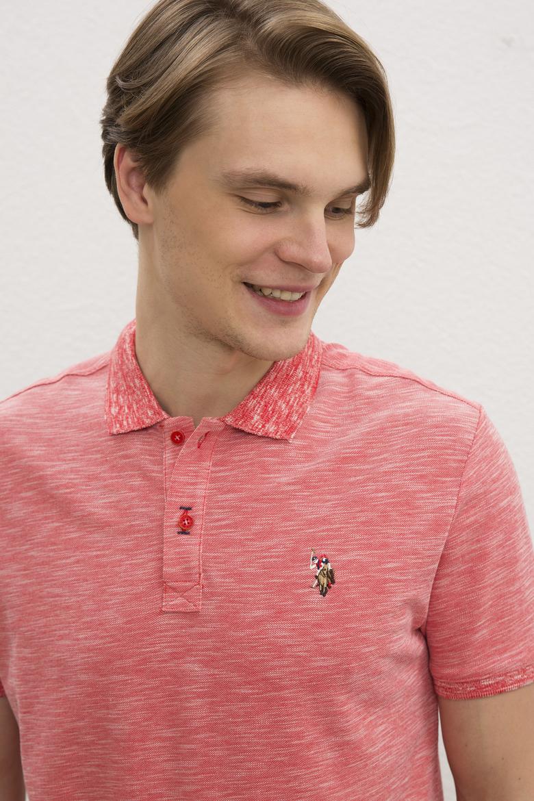 Erkek Kırmızı Basic T-Shirt - 50222487036