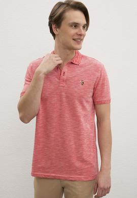 Erkek Kırmızı Basic T-Shirt - 50222487036