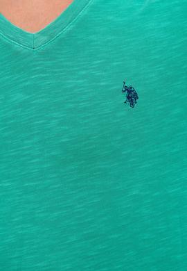 Erkek Yeşil Basic Tişört - 50220581038