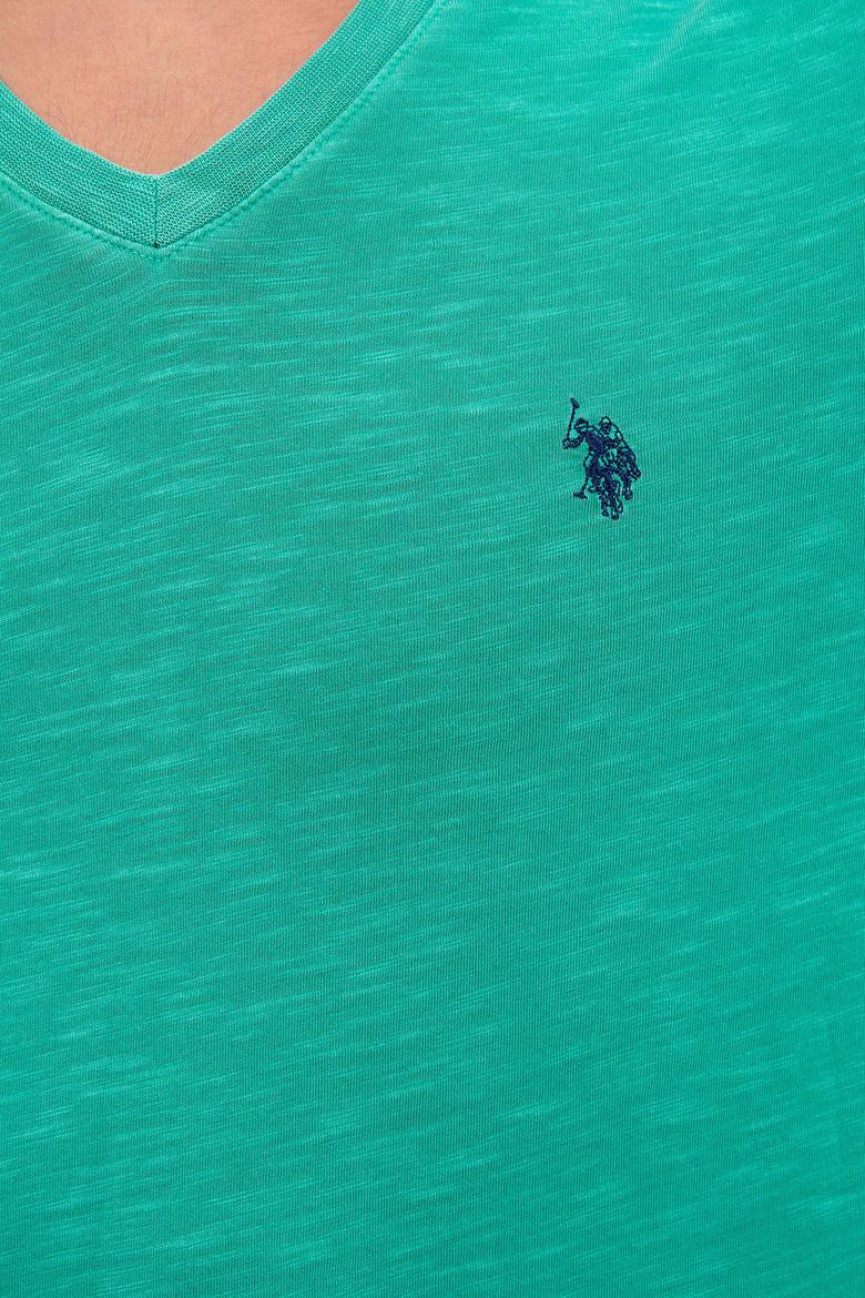 Erkek Yeşil Basic Tişört - 50220581038