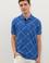 Erkek Saks Polo Yaka Tişört