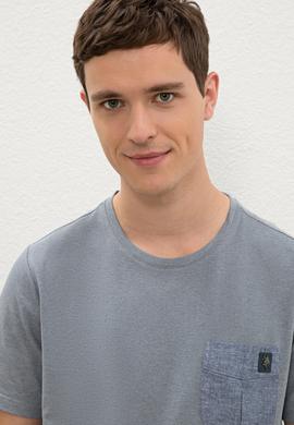 Erkek Lacivert Tişört - 50235557007