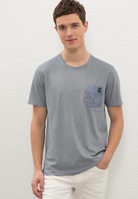 Erkek Lacivert Tişört - 50235557007