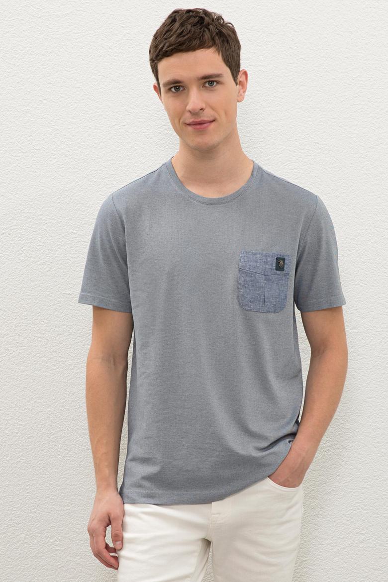 Erkek Lacivert Tişört