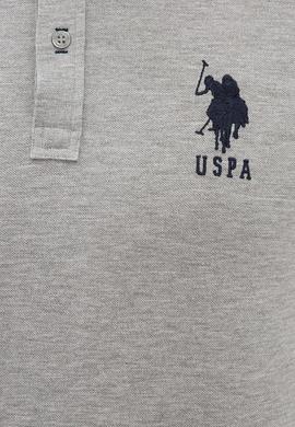 Erkek Gri Melanj Polo Yaka T-Shirt - 50238254041