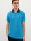 Erkek Mavi Polo Yaka Tişört