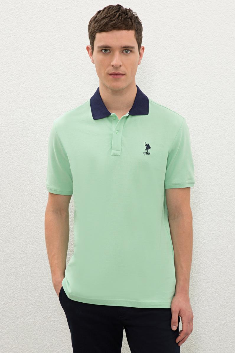 Erkek Yeşil Polo Yaka T-Shirt