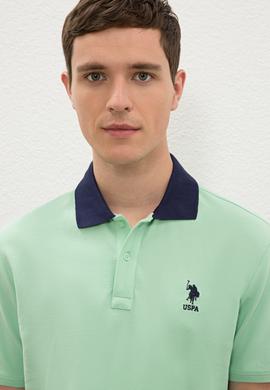 Erkek Yeşil Polo Yaka T-Shirt - 50238253189