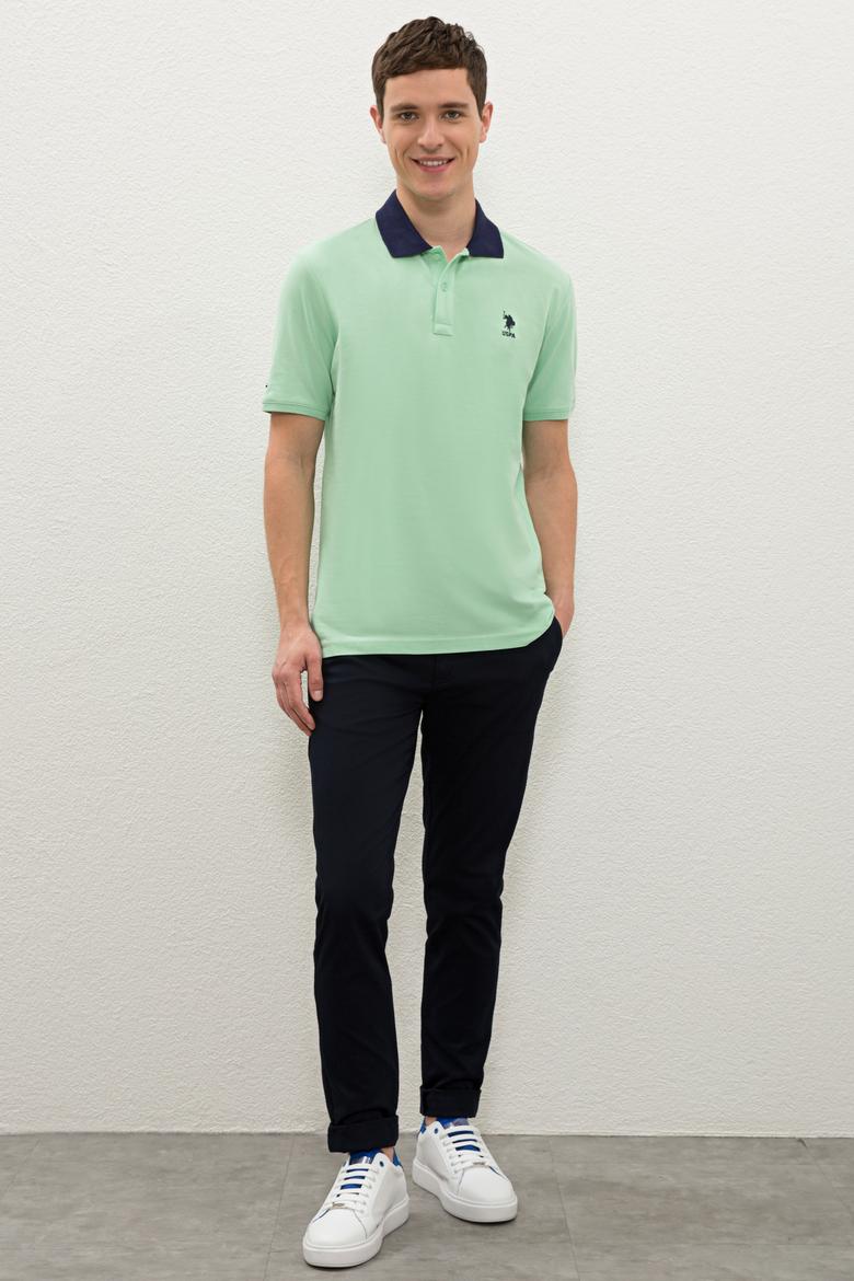 Erkek Yeşil Polo Yaka T-Shirt - 50238253189