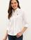 Kadın Beyaz Uzun Kollu Basic Gömlek