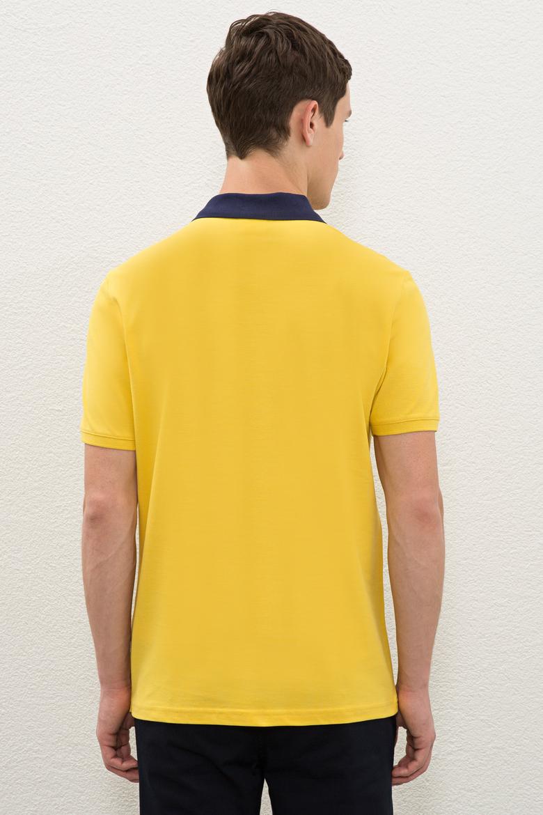 Erkek Turuncu Polo Yaka T-Shirt - 50238253167