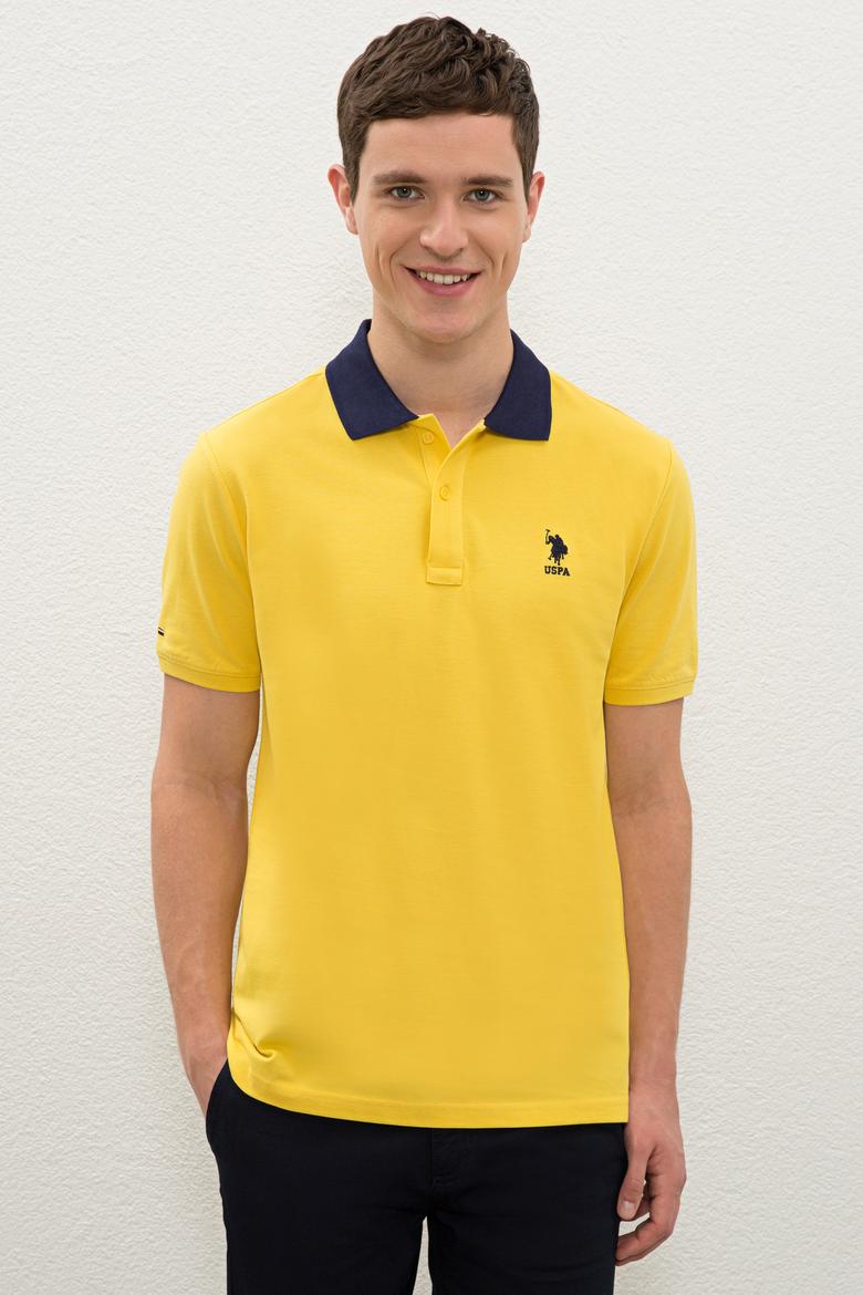 Erkek Turuncu Polo Yaka T-Shirt