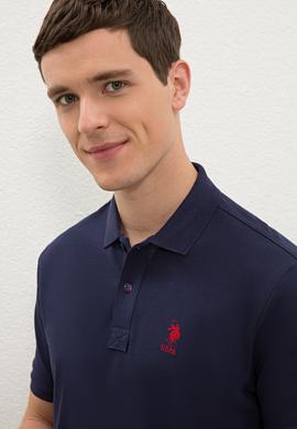 Erkek Lacivert Basic Tişört - 50222614041