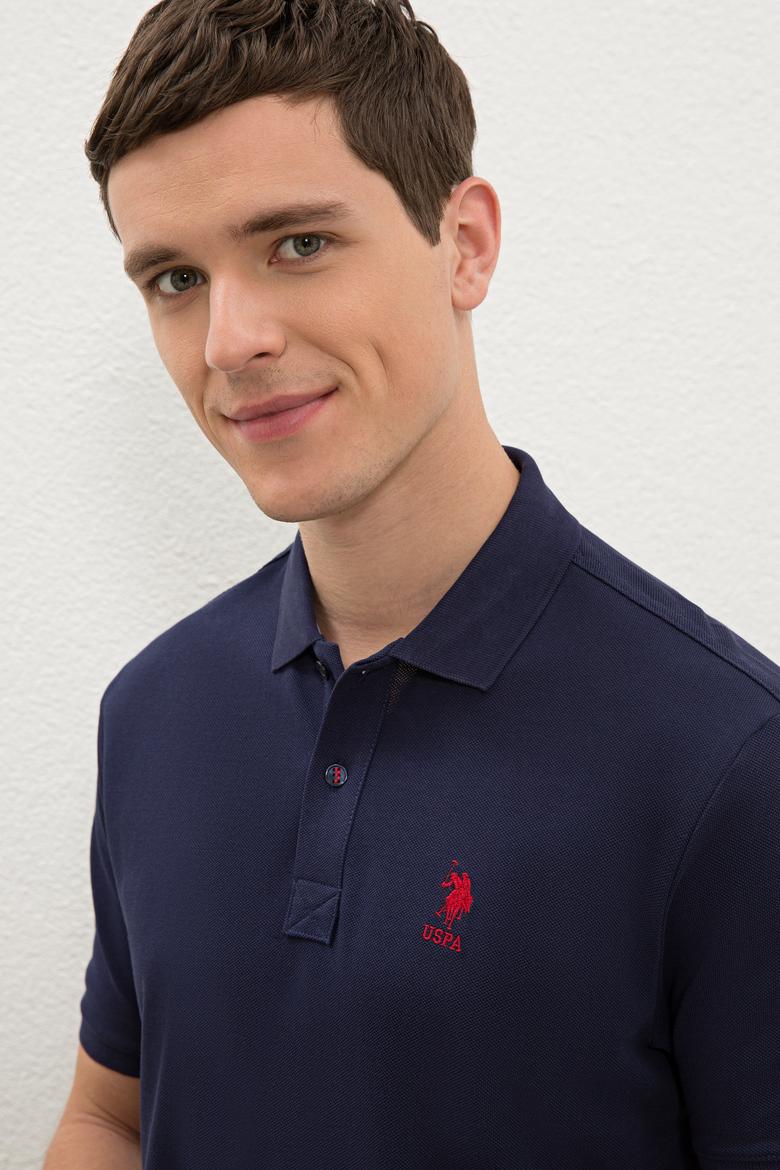 Erkek Lacivert Basic Tişört - 50222614041