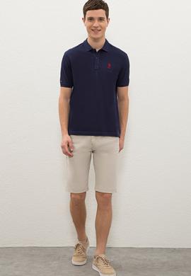 Erkek Lacivert Basic Tişört - 50222614041