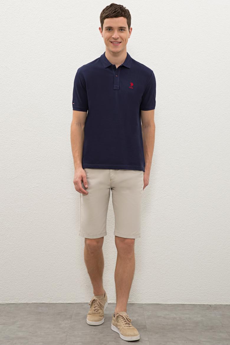 Erkek Lacivert Basic Tişört - 50222614041