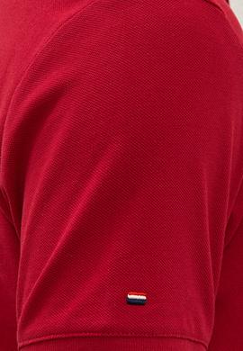 Erkek Bordo Polo Yaka Basic T-Shirt - 50222632348