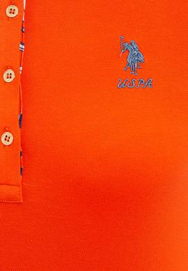 Kadın Nar Çiçeği Basic Polo Yaka Tişört - 50233223218