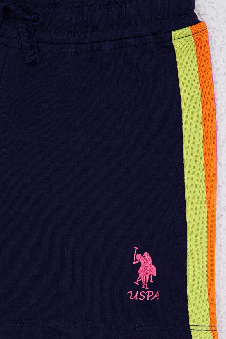 Çocuk Lacivert Örme Şort - 50234793006