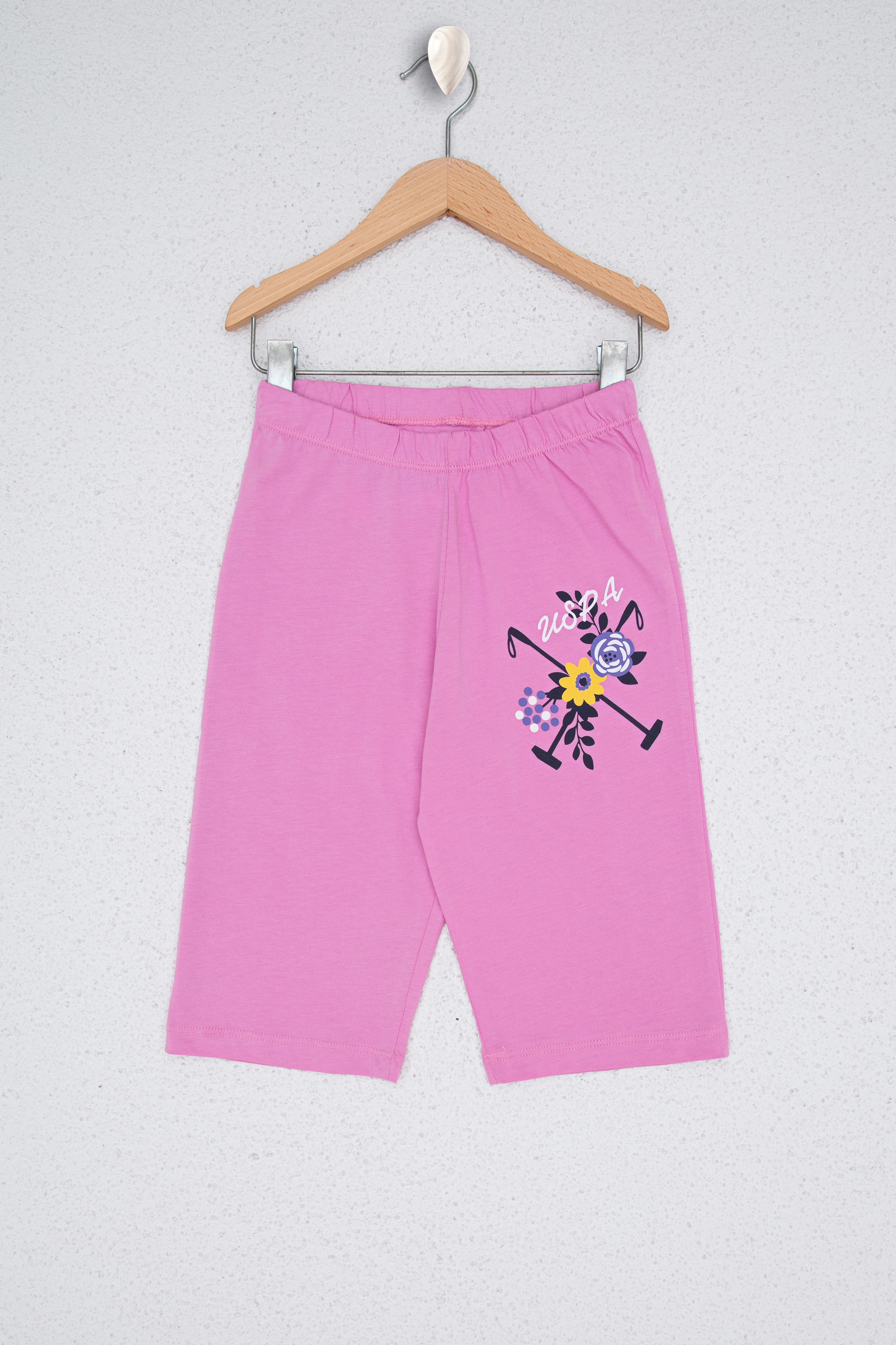 Kız Çocuk Toz Pembe Pijama Takımı - Image 3