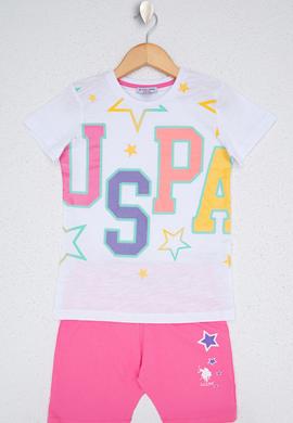 Kız Çocuk Beyaz Pijama Takımı - 50241949002