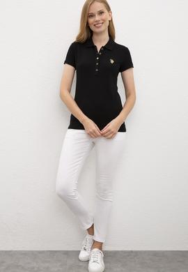 Kadın Siyah Basic Tişört - 50202680106