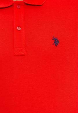 Erkek Kırmızı Basic Tişört - 50217612053