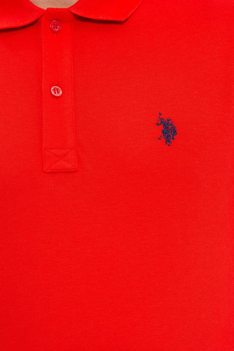 Erkek Kırmızı Basic Tişört - 50217612053