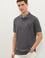 Erkek Antrasit Basic Tişört