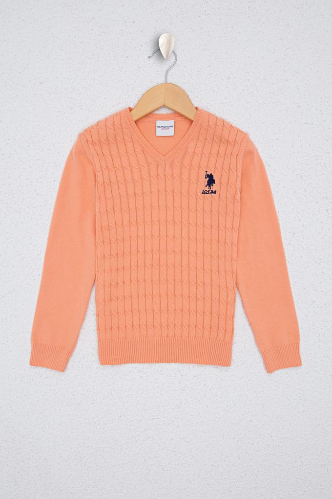 Kız Çocuk Somon Basic Kazak