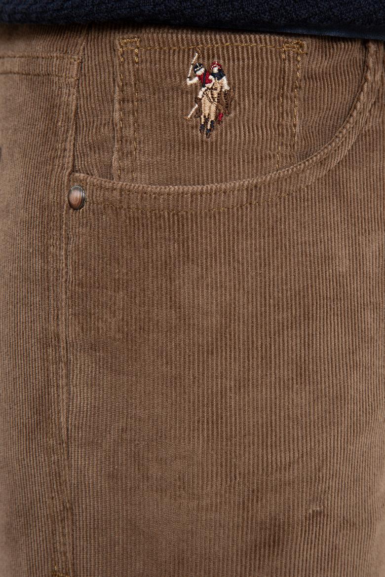 Erkek Kahverengi Kanvas Pantolon - 50224770021