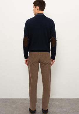 Erkek Kahverengi Kanvas Pantolon - 50224770021