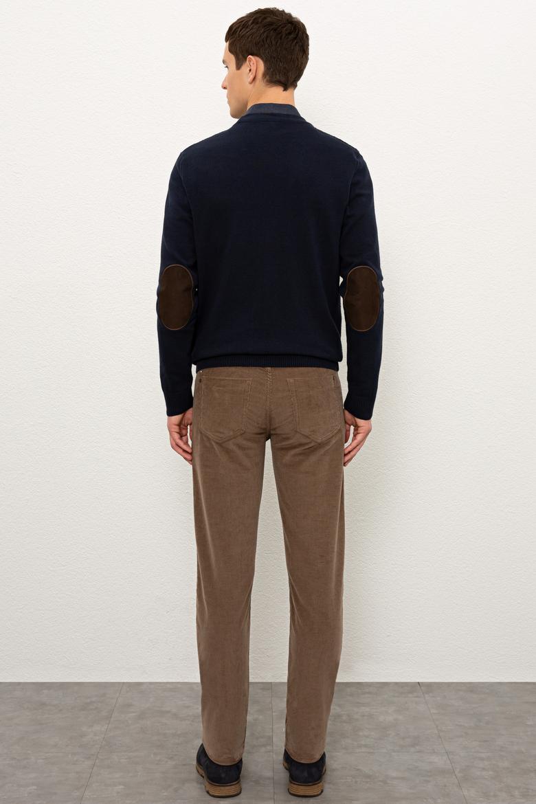 Erkek Kahverengi Kanvas Pantolon - 50224770021