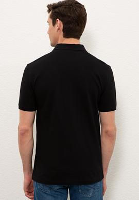 Erkek Siyah Basic Tişört - 50232303043