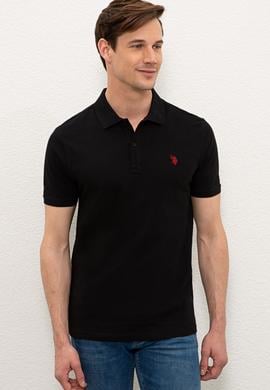 Erkek Siyah Basic Tişört - 50232303043