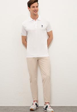 Erkek Beyaz Basic Tişört - 50232308062