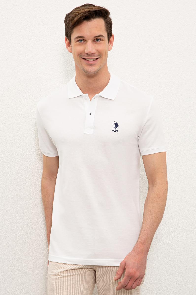 Erkek Beyaz Basic Tişört