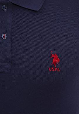 Erkek Lacivert Polo Yaka Basic T-Shirt - 50232308071